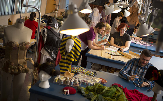 Theatre costume design in the School of Arts, Media, Performance and Design, York University